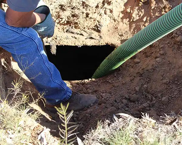 Septic tank pumping