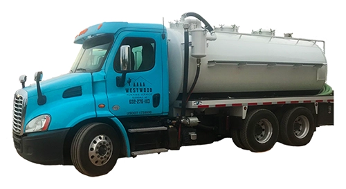 Septic tank truck
